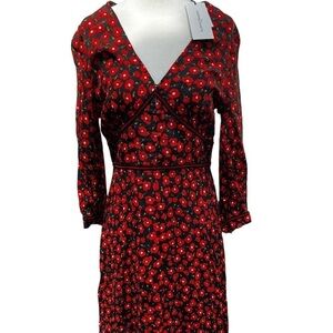 La Petite Francaise Long Sleeve Floral Dress NWT